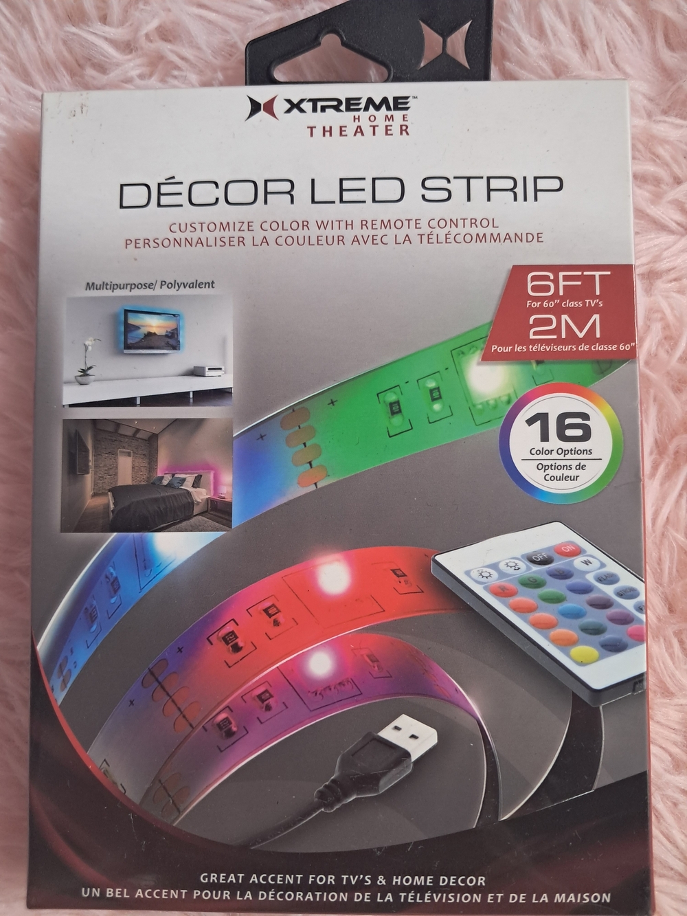 Xtreme Home Theater Décor LED Strip - Multicolor